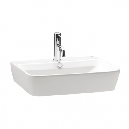 Chiuvete baie - Lavoar suspendat alb 55 cm Gala Emma Square