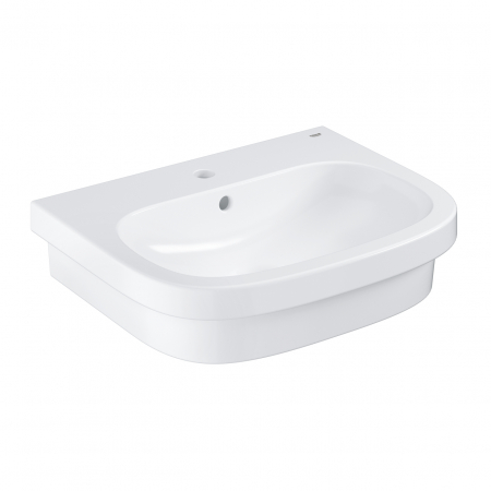 Chiuvete baie - Lavoar baie pe blat alb 60 cm, dreptunghiular, Grohe Euro Ceramic