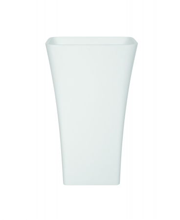 Chiuvete baie - Lavoar freestanding alb 52 cm din compozit, dreptunghiular, Besco Assos