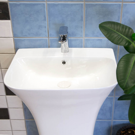 Lavoar freestanding dreptunghiular, 55 cm, Fluminia Aramis [2]