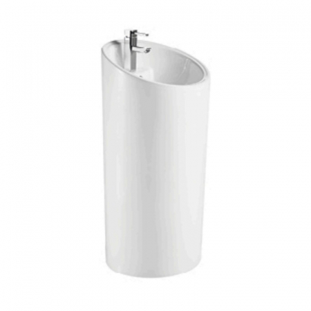 Baie - Lavoar freestanding alb 46 cm, rotund, Fluminia Jussac