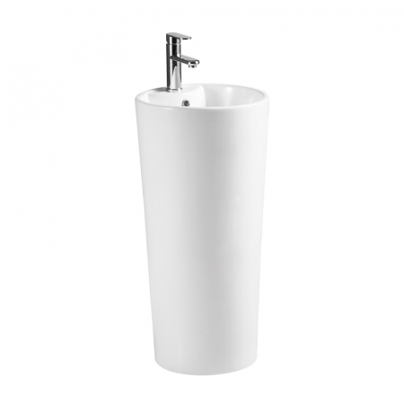 Baie - Lavoar freestanding rotund cu preaplin, Fluminia, Athos-B