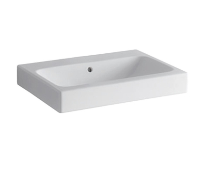 Chiuvete baie - Lavoar Geberit iCON, pe mobilier, 60 x 49 cm, alb, 124063000