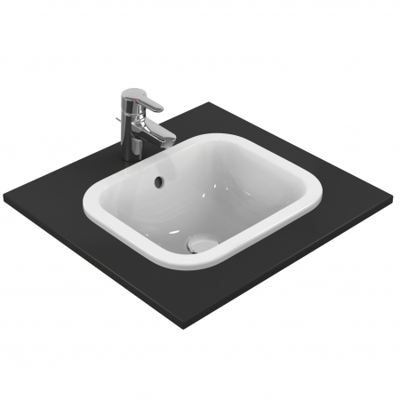 Chiuvete baie - Lavoar incastrat alb 42 cm, dreptunghiular, Ideal Standard Connect