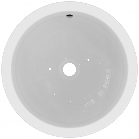 Lavoar incastrat alb 48 cm, rotund, Ideal Standard Connect [3]