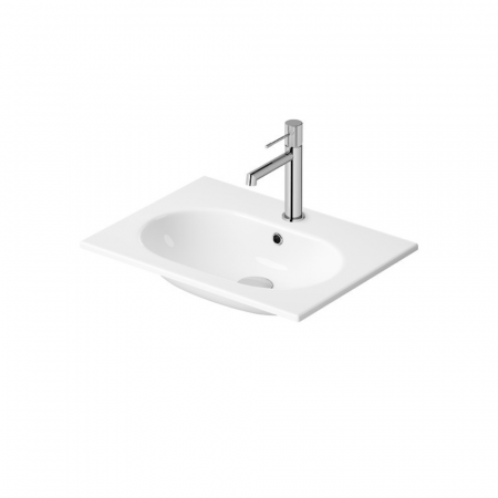 Chiuvete baie - Lavoar incastrat alb 60 cm, dreptunghiular, Cersanit Zen