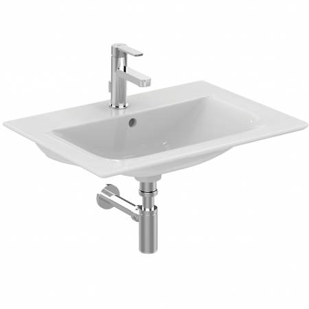 Chiuvete baie - Lavoar incastrat alb 64 cm, dreptunghiular, Ideal Standard Connect Air