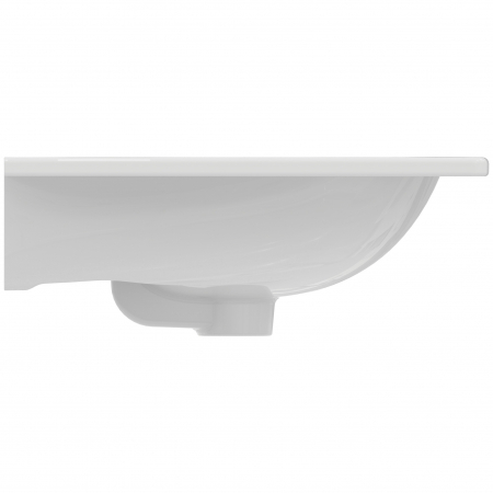 Lavoar incastrat alb lucios 63 cm, dreptunghiular, Ideal Standard Tesi [2]