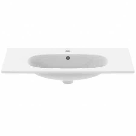 Lavoar incastrat alb mat 83 cm, dreptunghiular, Ideal Standard Tesi [1]