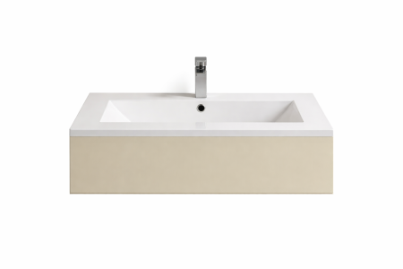 Obiecte sanitare - Lavoar incastrat din compozit Foglia Yrsa, alb lucios, dreptunghiular, 120 x 45 cm