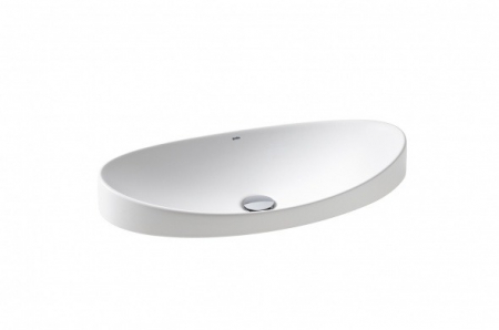 Chiuvete baie - Lavoar incastrat alb mat 65 cm, oval, Gala Klea