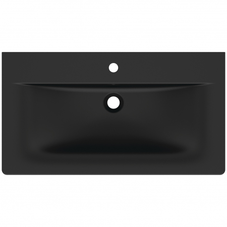 Lavoar incastrat negru mat 84 cm, dreptunghiular, Ideal Standard Connect Air [2]