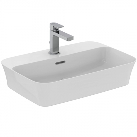 Lavoar dreptunghiular, montaj pe blat, alb, 55x38 cm, Ideal Standard Ipalyss [1]