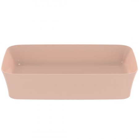 Lavoar pe blat roz lucios 55 cm, dreptunghiular, fara preaplin, Ideal Standard Ipalyss [1]