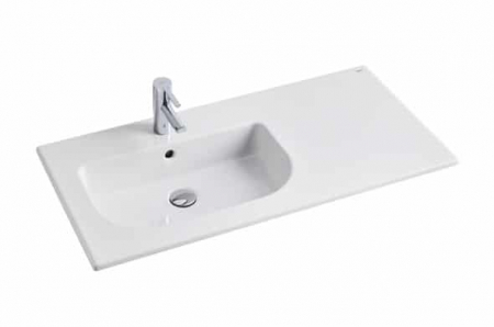Chiuvete baie - Lavoar incastrat alb 91 cm Gala Mid