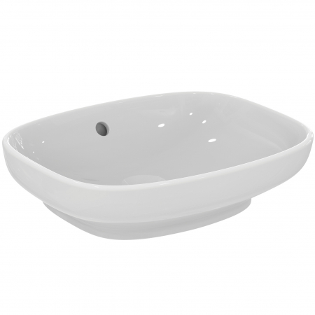 Chiuvete baie - Lavoar pe blat alb 45 cm, dreptunghiular, cu preaplin, Ideal Standard i.Life B