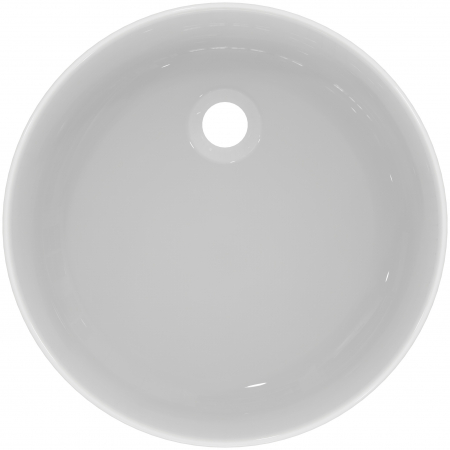 Lavoar pe blat alb 45 cm, rotund, Ideal Standard Conca [2]