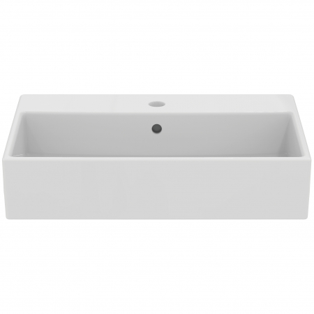 Lavoar pe blat alb 60 cm, dreptunghiular, orificiu baterie, Ideal Standard Strada [1]
