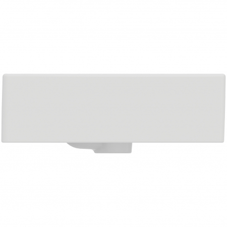 Lavoar pe blat alb 60 cm, dreptunghiular, orificiu baterie, Ideal Standard Strada [2]