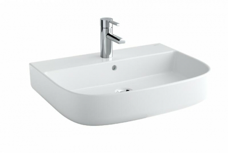 Chiuvete baie - Lavoar pe blat alb 60 cm Gala Mid