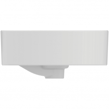 Lavoar pe blat alb 60 cm, oval, cu preaplin, Ideal Standard Strada II [3]