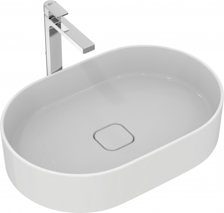 Lavoar pe blat alb 60 cm, oval, Ideal Standard Strada II [1]