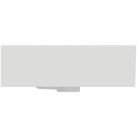 Lavoar pe blat alb 71 cm, dreptunghiular, orificiu baterie, Ideal Standard Strada [2]