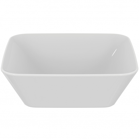 Lavoar pe blat alb lucios 40 cm, patrat, fara preaplin, Ideal Standard Connect Air [1]