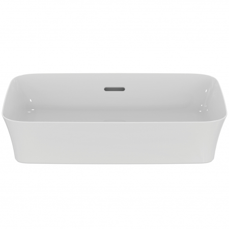 Lavoar pe blat alb lucios 55 cm, dreptunghiular, cu preaplin, Ideal Standard Ipalyss [1]