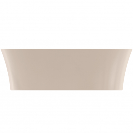 Lavoar pe blat bej lucios 60 cm, oval, fara preaplin, Ideal Standard Ipalyss [2]