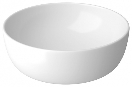 Chiuvete baie - Lavoar pe blat alb 40 cm, rotund, Cersanit Moduo
