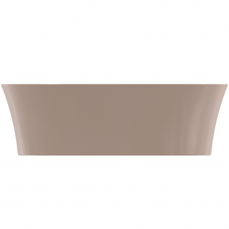 Lavoar pe blat maro lucios 60 cm, oval, fara preaplin, Ideal Standard Ipalyss [2]