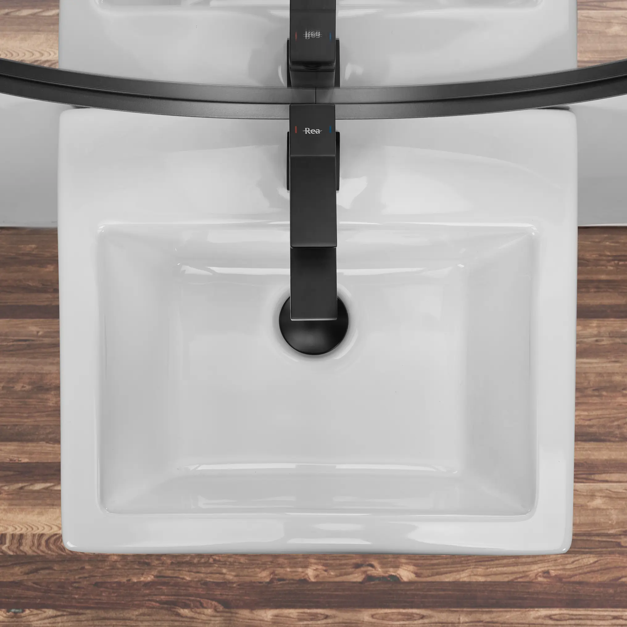 Lavoar freestanding dreptunghiular Rea Daria [4]