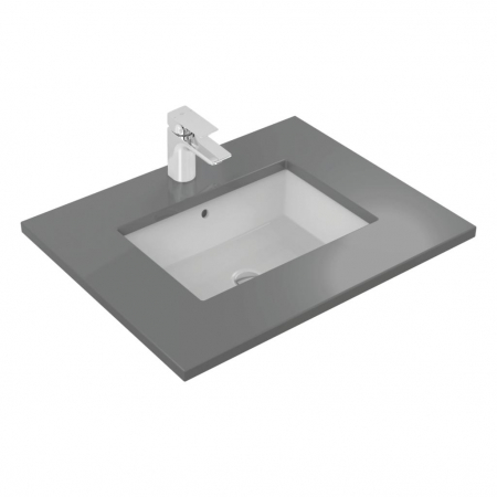 Baie - Lavoar incastrat sub blat alb 60 cm, dreptunghiular, Ideal Standard Strada