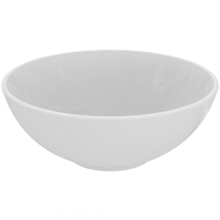 Baie - Lavoar pe blat alb lucios 41 cm, rotund, Ideal Standard Strada