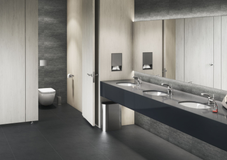 Lavoar sub blat alb 55 cm, oval, Cersanit Caspia [3]