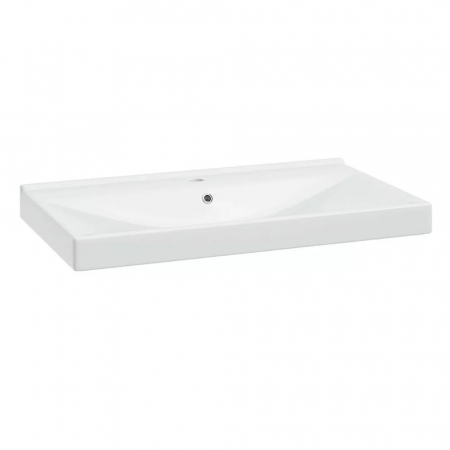 Chiuvete baie - Lavoar incastrat, ceramica alb 80X45 cm, Defra Verso
