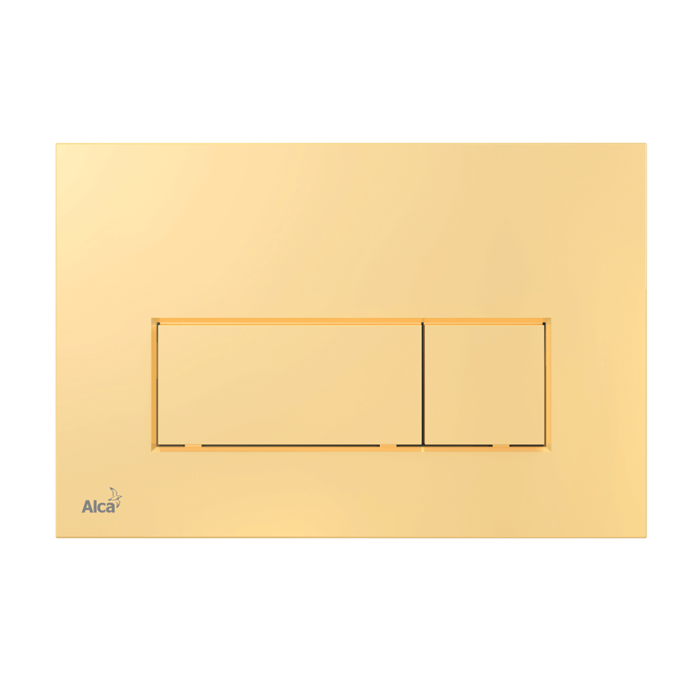 Clapeta actionare wc auriu lucios Alcaplast 575