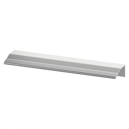 Blaturi pentru mobilier baie - Maner pentru dulap baie Cersanit City crom lucios, 20 cm
