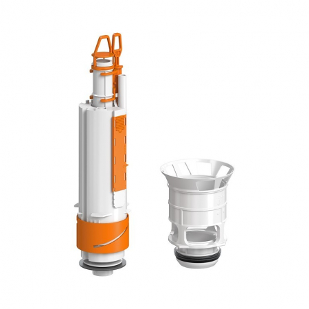 Accesorii toaleta - Kit supapa mecanica 40, 2/4L, Cersanit Aqua System