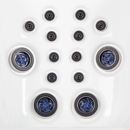 Minipiscina jacuzzi, 6 persoane, 100 de jeturi, sterling silver, cu sistem audio MyMusic 2.0, suport pentru tabletă, iluminare laterala,  Avatar Cinema [14]