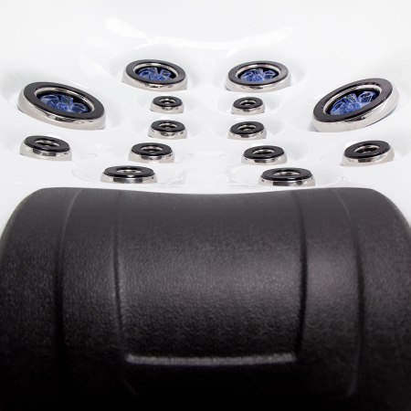 Minipiscina jacuzzi, 6 persoane, 100 de jeturi, sterling silver, cu sistem audio MyMusic 2.0, suport pentru tabletă, iluminare laterala,  Avatar Cinema [17]
