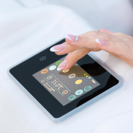 Minipiscina jacuzzi 3 persoane, alb-lucios, 32 jeturi hidromasaj, WiFi, sistem audio, sistem In line-WIS, unitate de control Gecko IN.YE-3, 160 × 215 cm, Wellis Teide Life Premium [23]