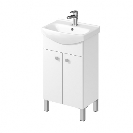 Mobilier pentru lavoar - Dulap baie Cersanit Sati pentru lavoar Cersania 50, alb