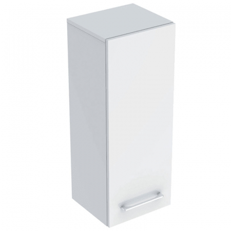 Mobilier baie - Dulap baie suspendat Geberit Selnova Square, o usa, 85 cm, alb lucios