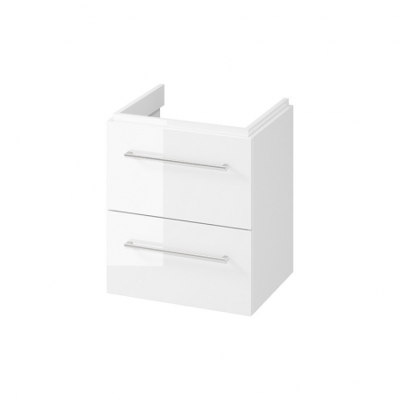 Mobilier pentru lavoar - Dulap baie suspendat Cersanit Larga pentru lavoar 50, alb, montat