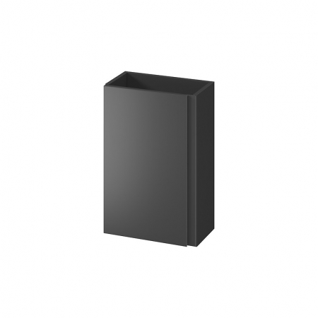 Mobilier pentru lavoar - Dulap baie suspendat Cersanit Moduo 40 pentru lavoar, antracit mat, montat