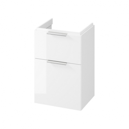 Mobilier pentru lavoar - Dulap baie suspendat Cersanit City 50 pentru lavoar, alb