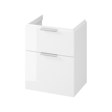 Mobilier pentru lavoar - Dulap baie suspendat Cersanit City 60 pentru lavoar, alb