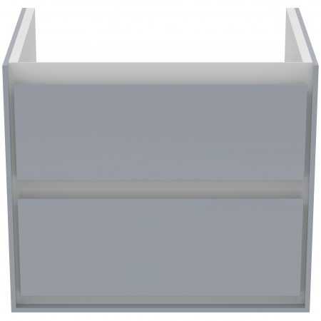Dulap baie suspendat Ideal Standard Connect Air pentru lavoar, 60 cm, MDF, gri deschis lucios [1]